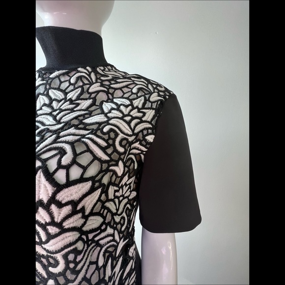 SANDRO Embroidered Lace Top - Picture 4 of 9